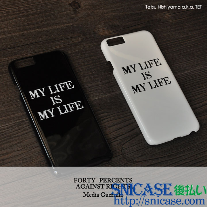 WTAPS iphoneケース my life is my life