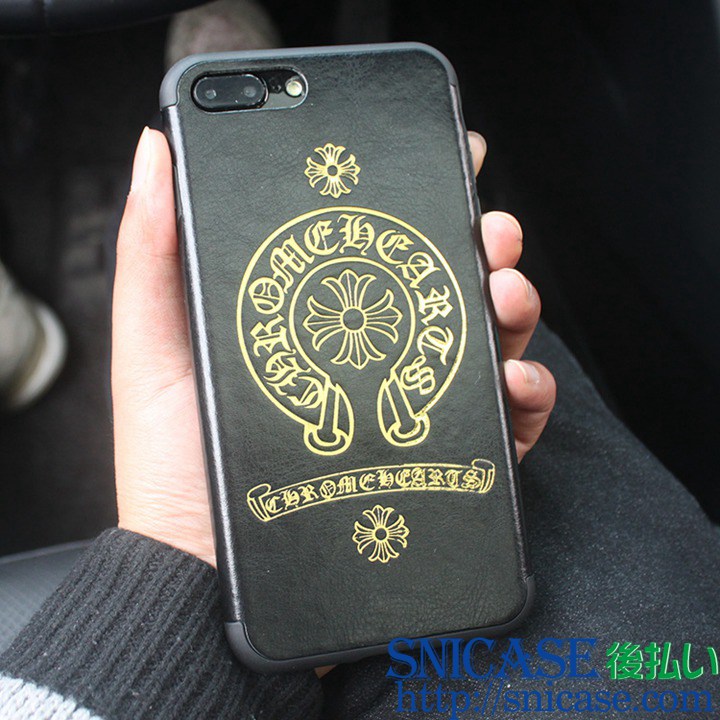 chrome hearts iphone7plus ケース ソフト革