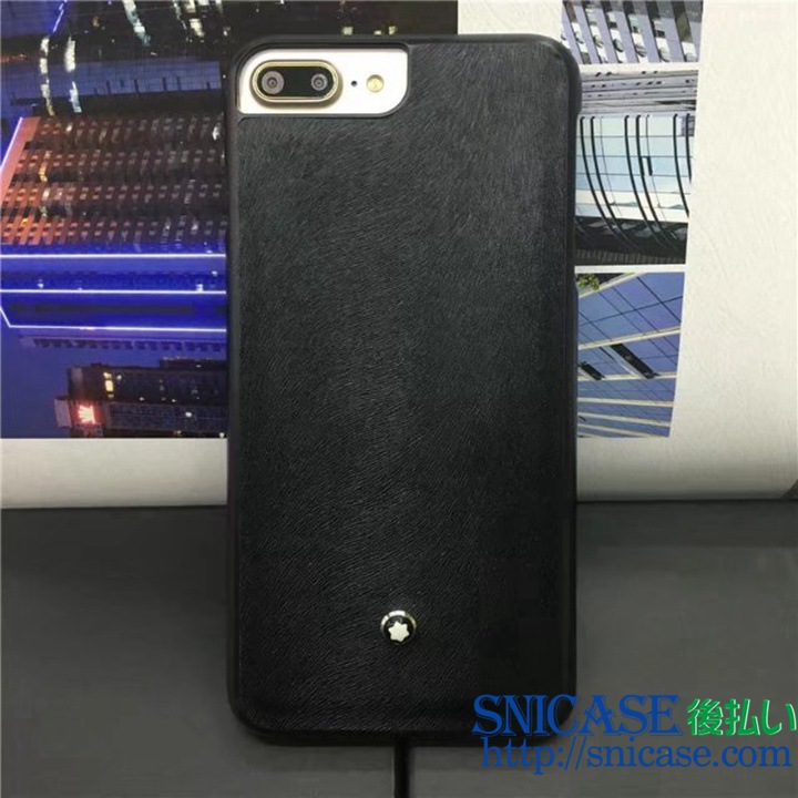 montblanc iPhone8ケース エナメル