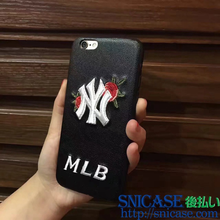 ニューヨーク iPhone8ケース MLB