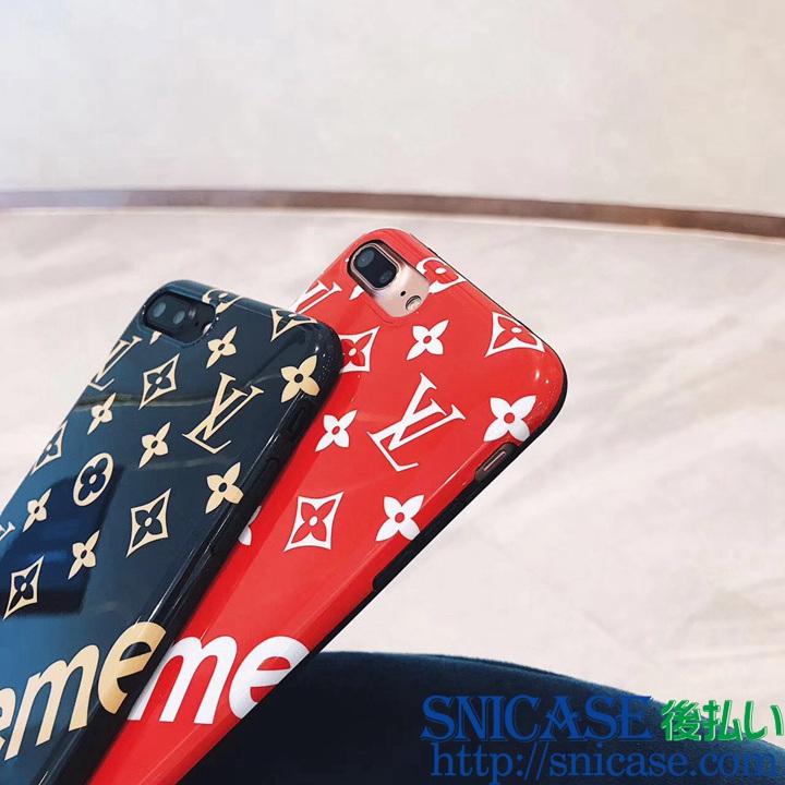 ヴィトン シュプリーム iphoneXケース モノグラム