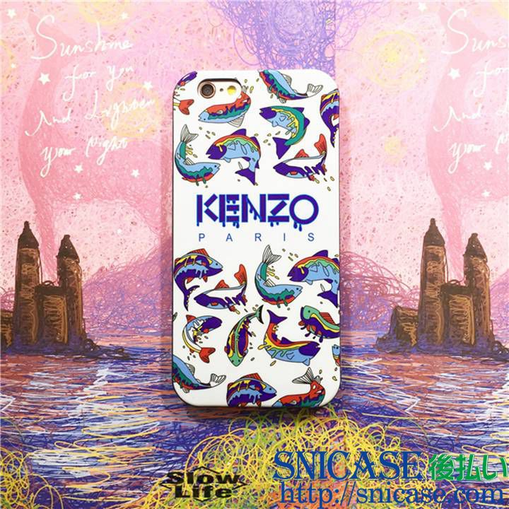 KENZO NO FISH NO NOTHING iphoneケース