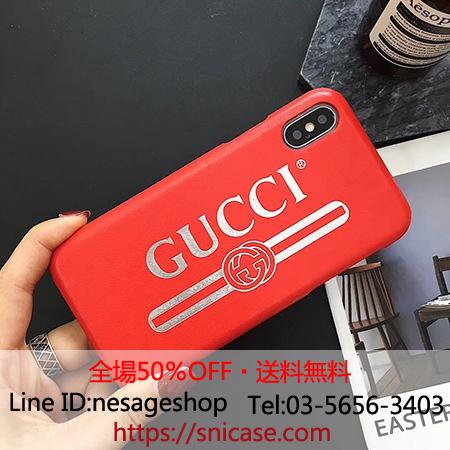 GUCCI IPHONEXS Xケース レザー