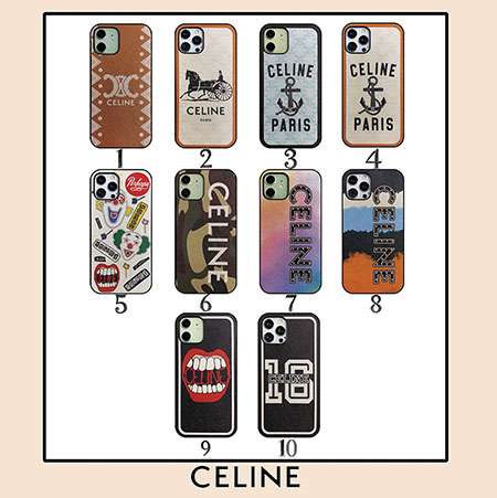 iPhone 12 mini携帯ケース欧米風Celine