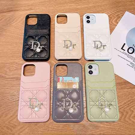 iphone11 pro 保護ケース Dior 金属ロゴ付き