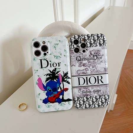 Diorアイホン14proロゴ付き保護ケース