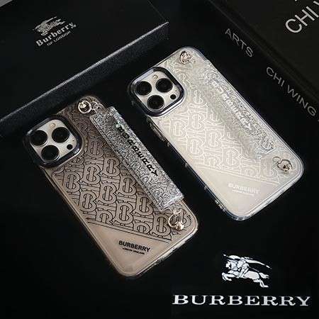 薄型 iphone15カバー burberry