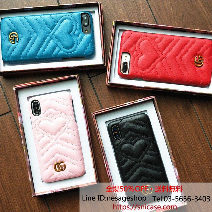 Gucci iphone8ケース エンボス