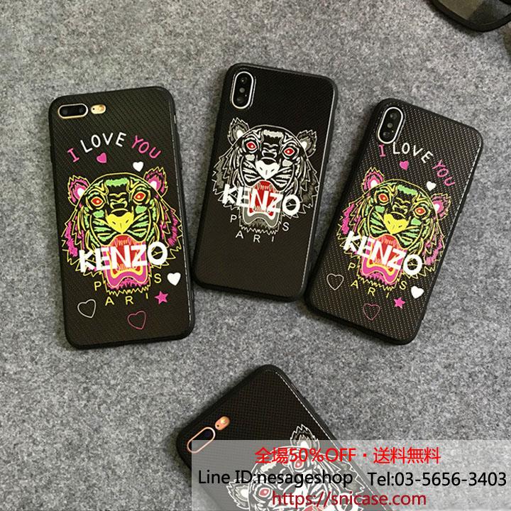 ケンゾー iphone8 8プラスケース パロディ