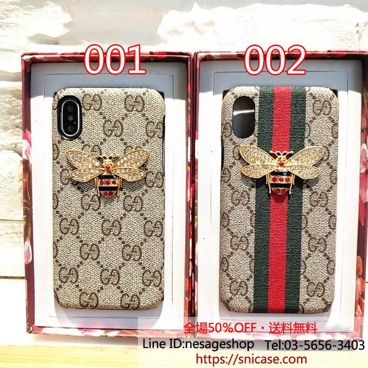 GUCCI iphone8plusケース レザー