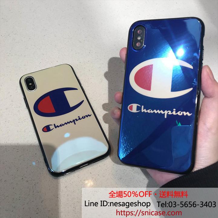 Champion iPhone8 鏡面カバー