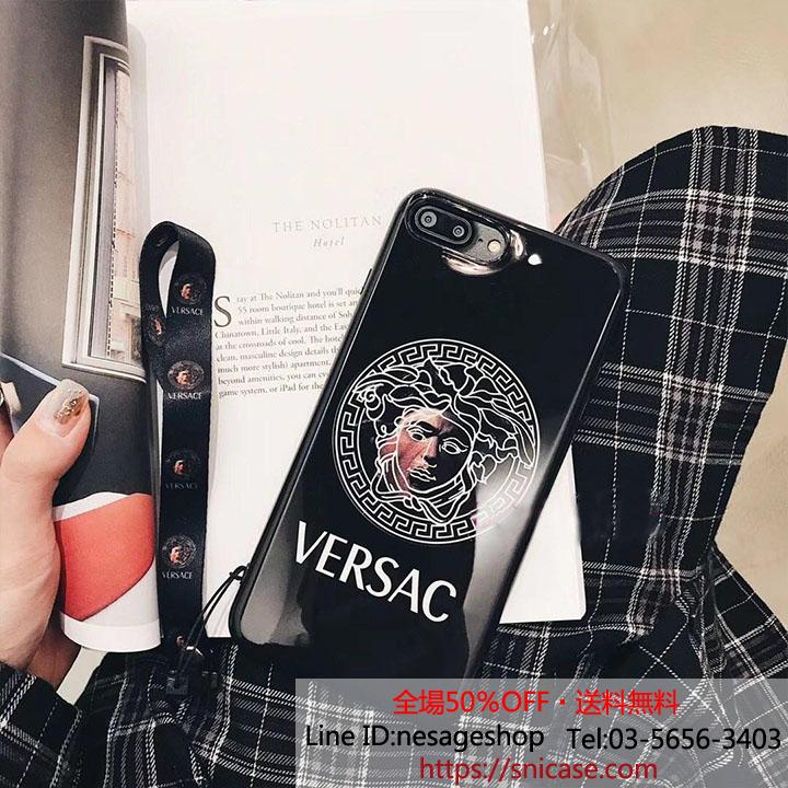 iPhone8 鏡面ケース Versace