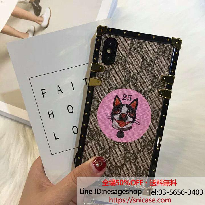 iPhone8ケース GUCCI 猫