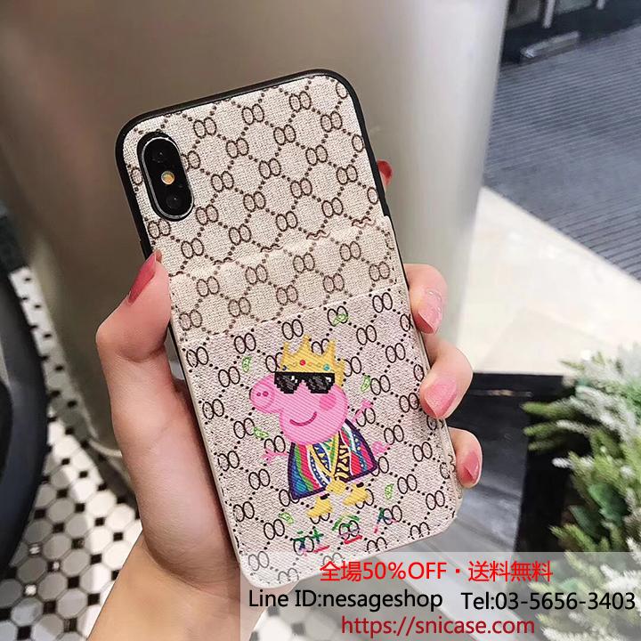 iPhoneX 可愛いカバー GUCCI