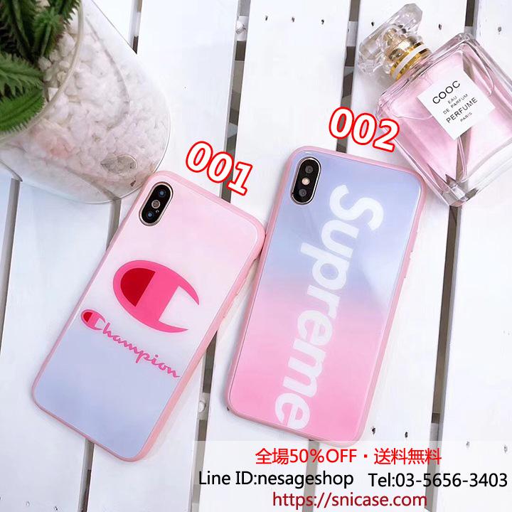 SUPREME ピンク iPhoneXS ケース