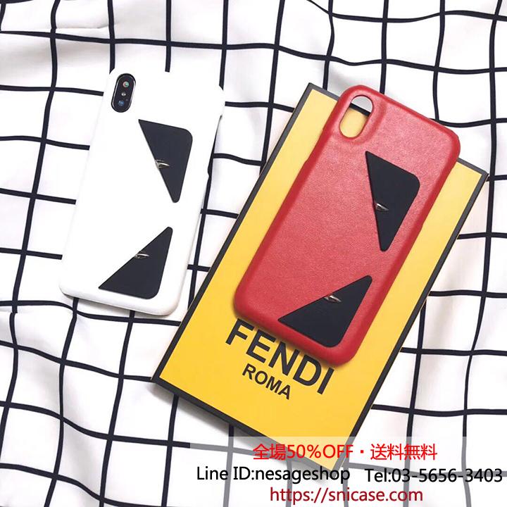 パロディ iphone8/8plus カバー FENDI