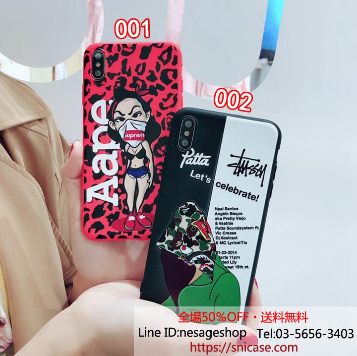 パロディ風 iphonexs/xrカバー ブランド