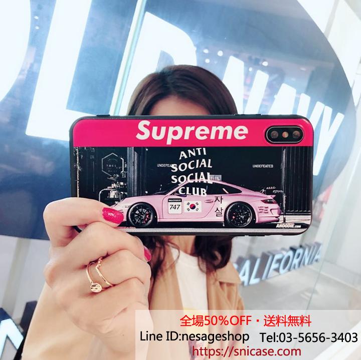 supreme iphone8ケース パロディ風