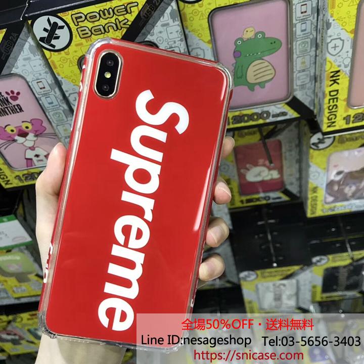 シュプリーム カップル用ケースiPHONE8plus