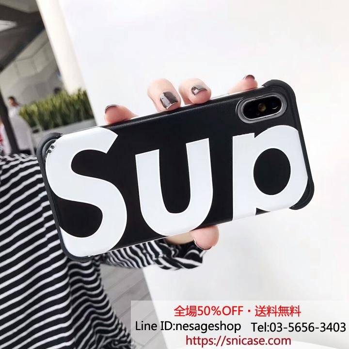 シンプル風 supreme iphonexr