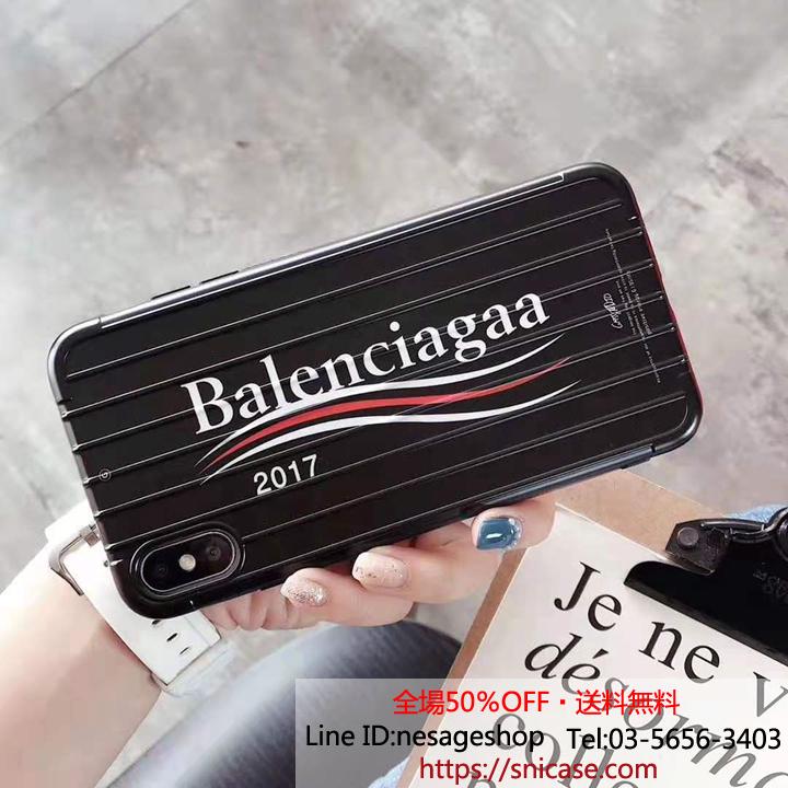 Balenciaga iphone11/xs maxカバー 英字