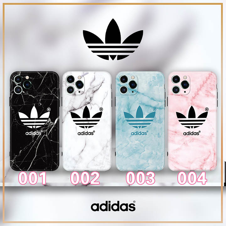 Adidas iPhone12 ケース 大理石柄