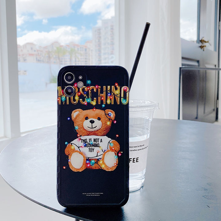 Moschino携帯ケース iPhone12 かわいい