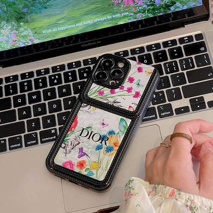Dior iphone15 proカバー 字母プリント